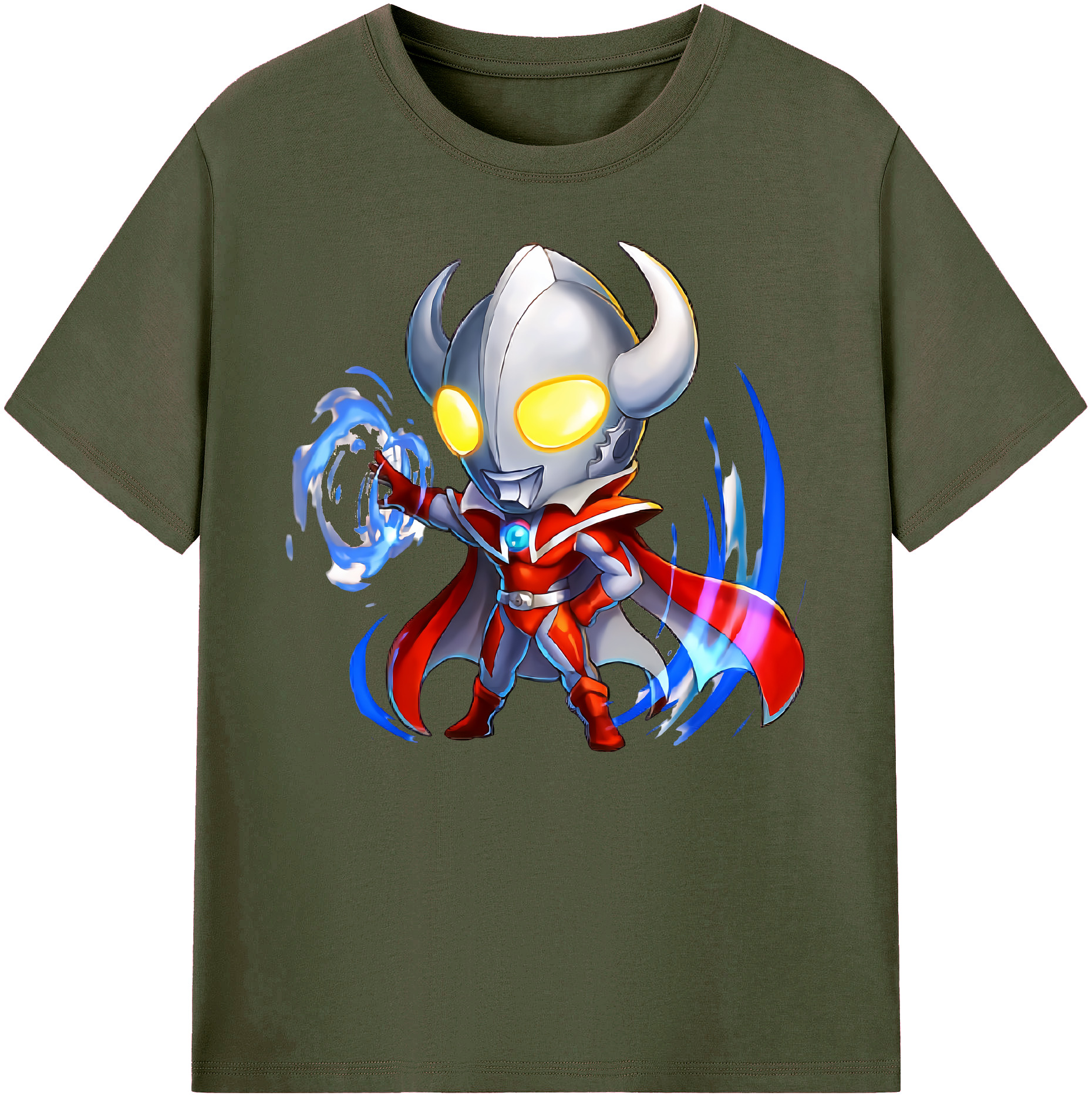 （画像用） ウルトラマン Ultraman 綿100％ メンズ半袖Tシャツ｜肌触りやわらか＆通気性